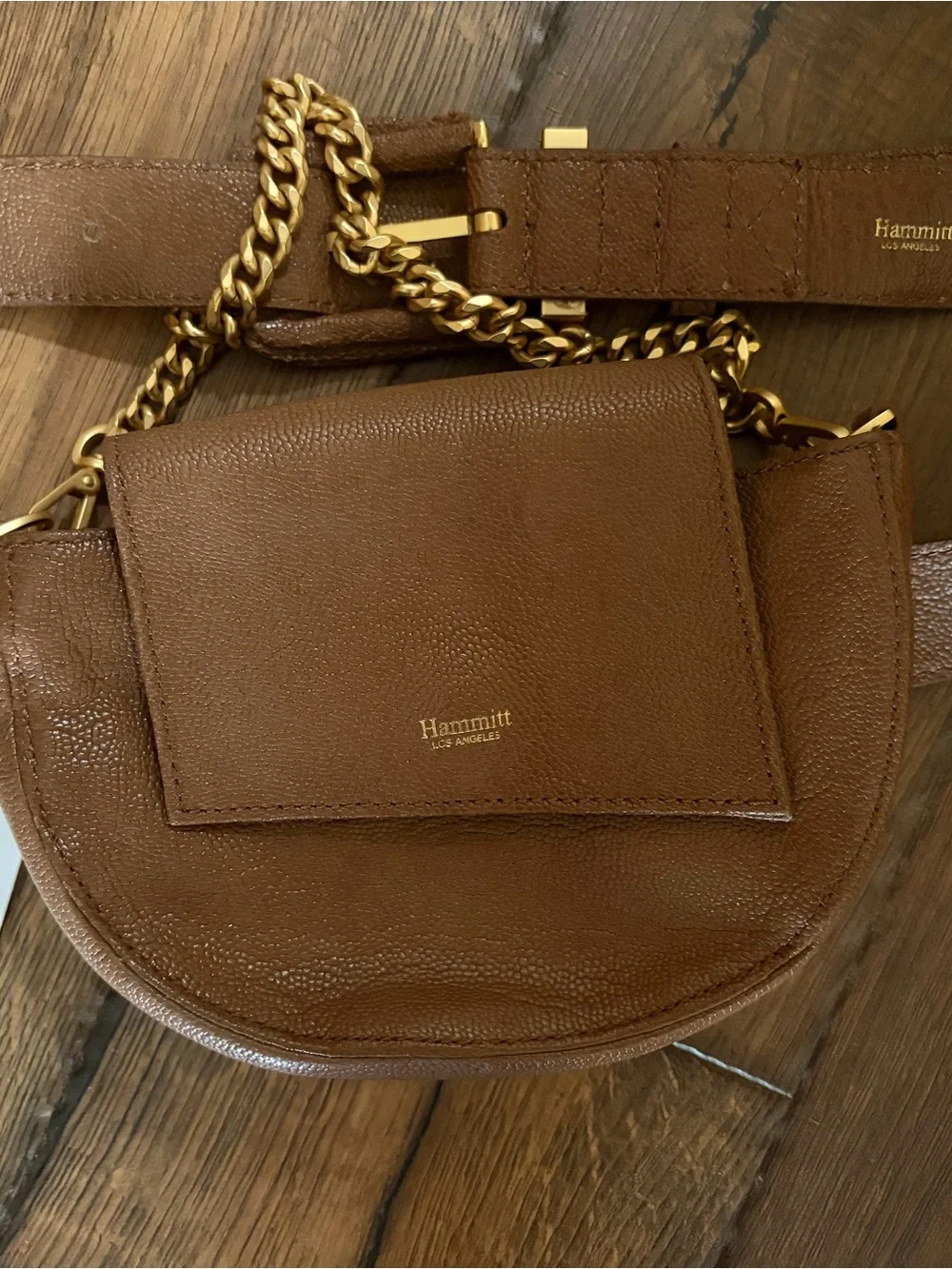 Hammitt Neil Pine Cone Crossbody belt bag NWT